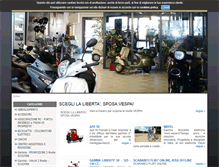 Tablet Screenshot of motorteampiaggio.it